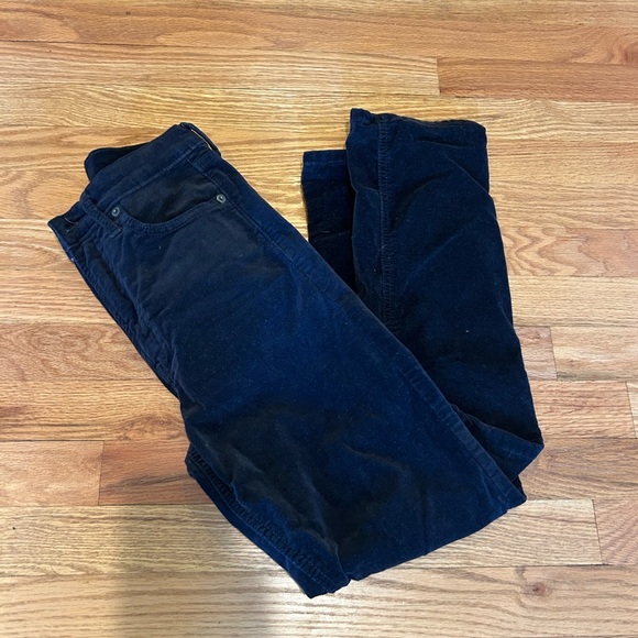 GAP Vintage Slim High Rise Pants - Black Velvet - Picture 1 of 6